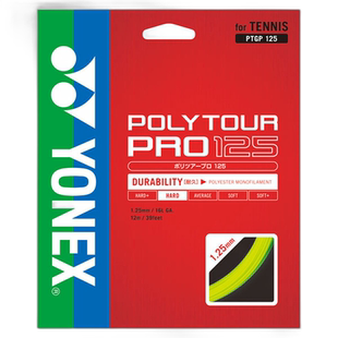 日本直邮YONEX 硬质网球肠 Polytour Pro 125 PTGP125-557