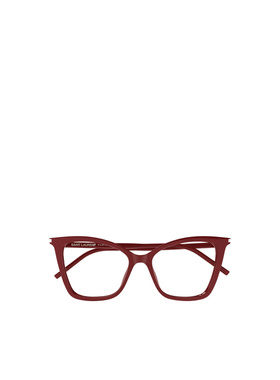 SAINT LAURENT 女士眼镜 SL386015 AW2025 红色 全框平光镜