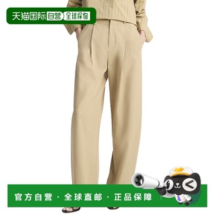 Mid brown Waist Trouser 美国奥莱直发 Pleated 自营Vince