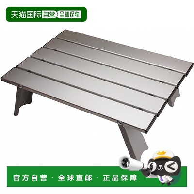 【日本直邮】鹿牌 铝制滚动桌（紧凑型） M-3713户外折叠桌桌子