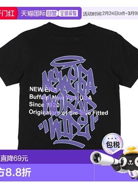 日本直邮NEW ERA 青少年半袖T恤 TAGGING LOGO款 [NE3448EC008139