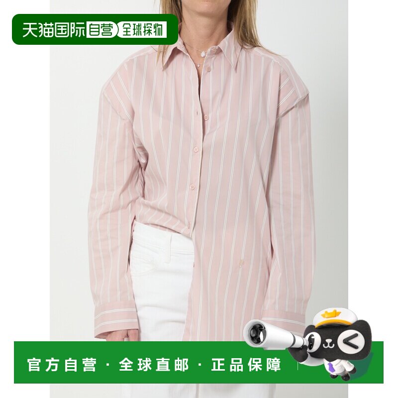 1h可退 香港直邮The Frankie Shop 女士 OANA 带里衬衬衫 CHFS220