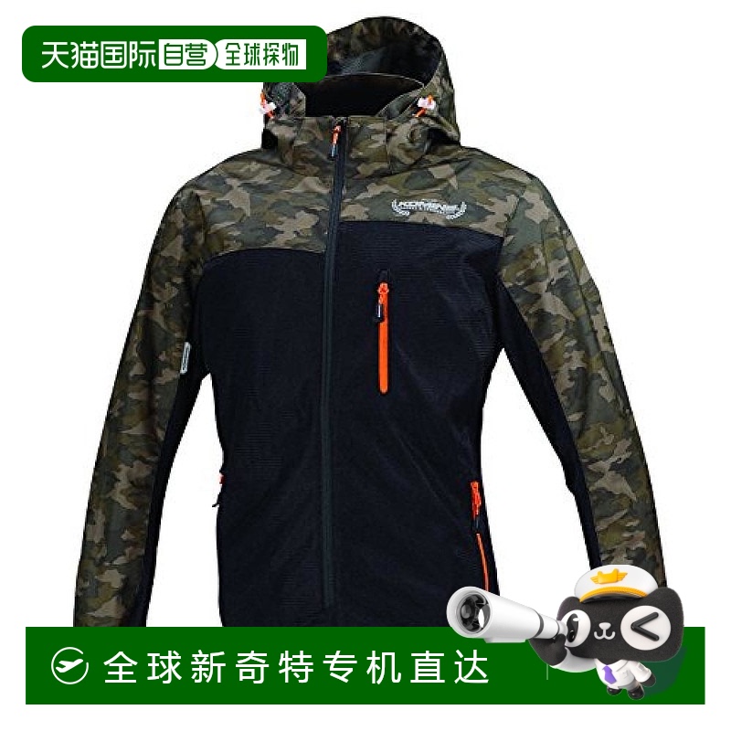 日本直邮KOMINE摩托车服饰保护网格夹克迷彩/黑色2xL春夏