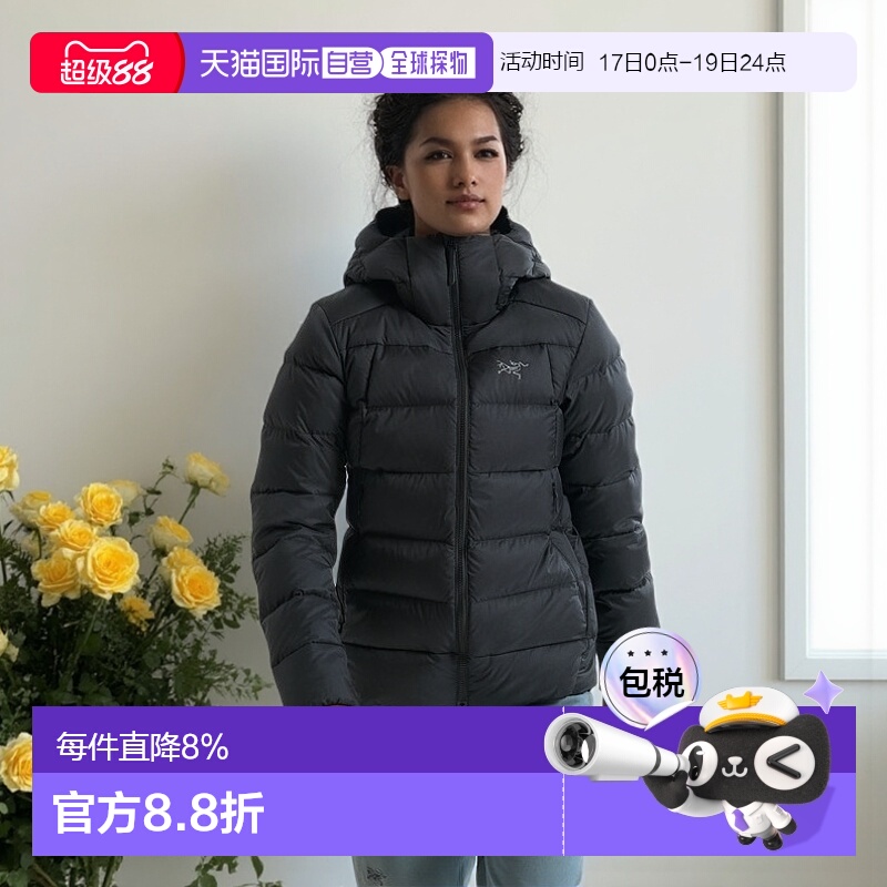 加拿大直邮始祖鸟Thorium Hoody女款保暖连帽外套冲锋衣