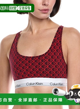 自营Calvin Klein Unlined Bralette - red 美国奥莱直发