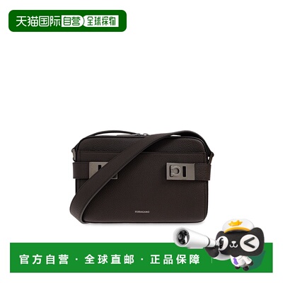 香港直邮SALVATORE FERRAGAMO 男士单肩包 241304TWINS784775TMOR