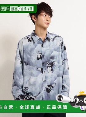 1h可退 日本直邮MILKBOY 男女同款 SMOKEY GIZMO 联名印花衬衫 20