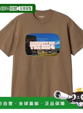 日本直邮Carhartt WIP SS25 Greatest Flicks T-Shirt 宽松图案印