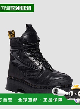 自营欧洲直邮DrMartens马丁大夫 EXOSHIELD XX01男女通用黑色皮革