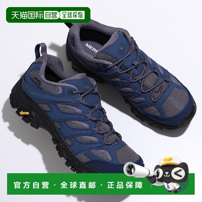 日本直邮MERRELL MOAB 3 SYN GORE-TEX 男士低帮防水鞋（灰石色）