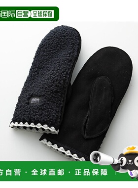 日本直邮UGG 女士手套 UGGFLUFF SCALLOPED MITTEN（UGG 绒毛扇贝
