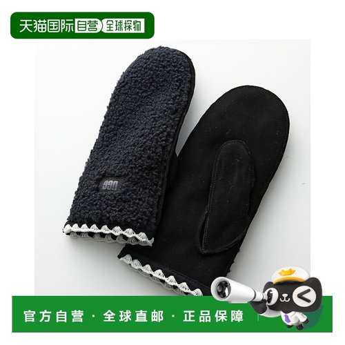 日本直邮UGG 女士手套 UGGFLUFF SCALLOPED MITTEN（UGG 绒毛扇贝