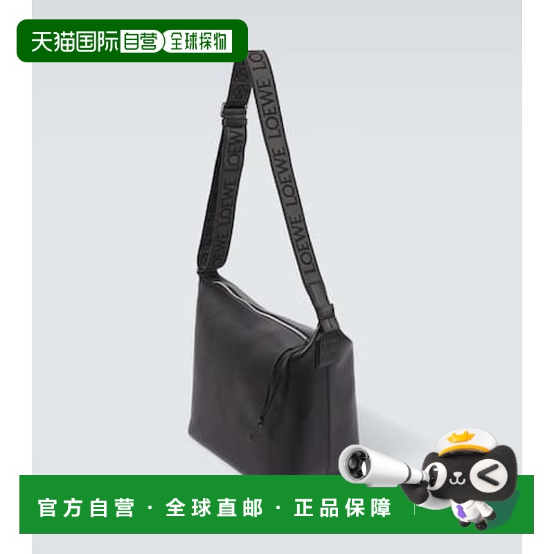 1h可退 香港直邮潮奢 LOEWE 罗意威 男士 Cubi 皮革斜挎包