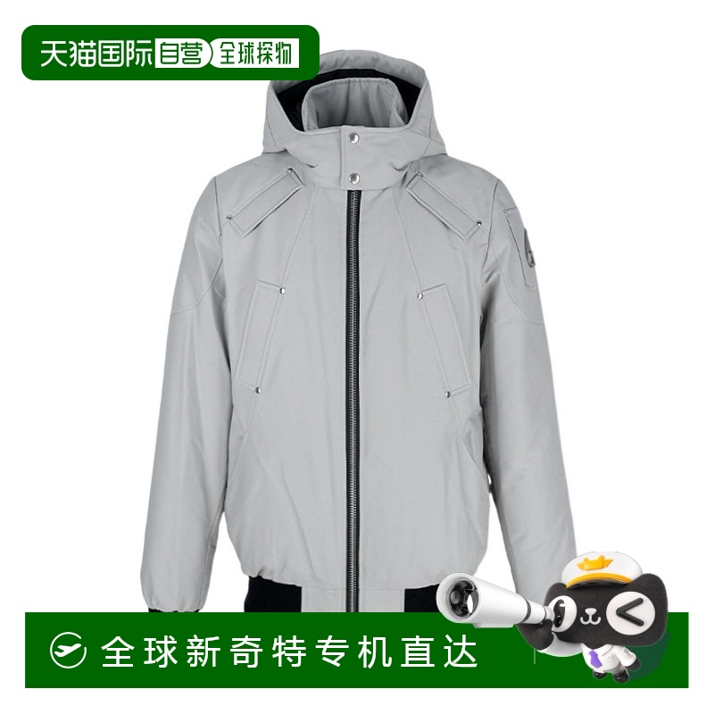 香港直邮Moose Knuckles 拉链连帽羽绒服 M32MB000N1019高端流行