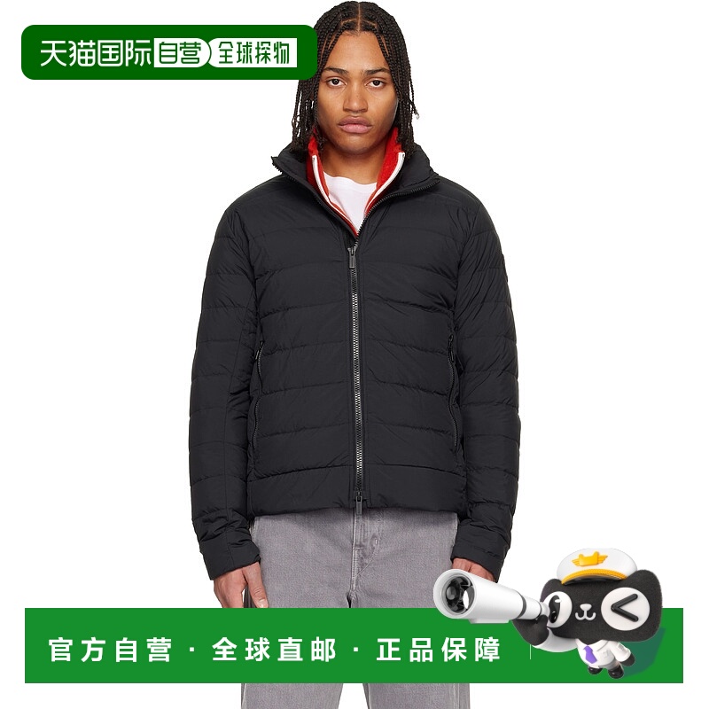 香港直邮Canada Goose 加拿大鹅 男士 黑色 Crofton EnduraLuxe