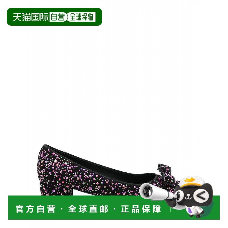 自营salvatore ferragamoWomen's Vara Sequin-Embellished Pumps