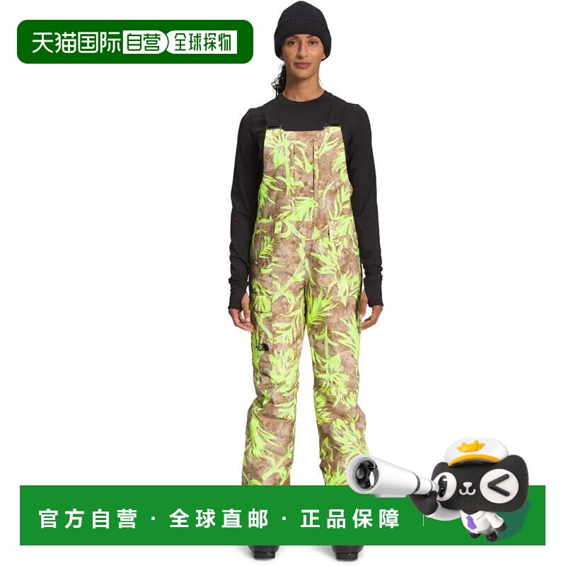 自营男士The North Face Freedom围兜棕色草原画笔直腿KFC499-绿