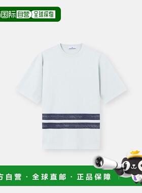 欧洲直邮STONE ISLAND (2025新品) 2100003 精梳有机棉平纹针织衫