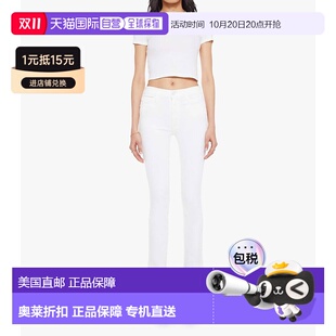 Ankle Fray Rise Fairest Dazzler 自营motherMid Jeans