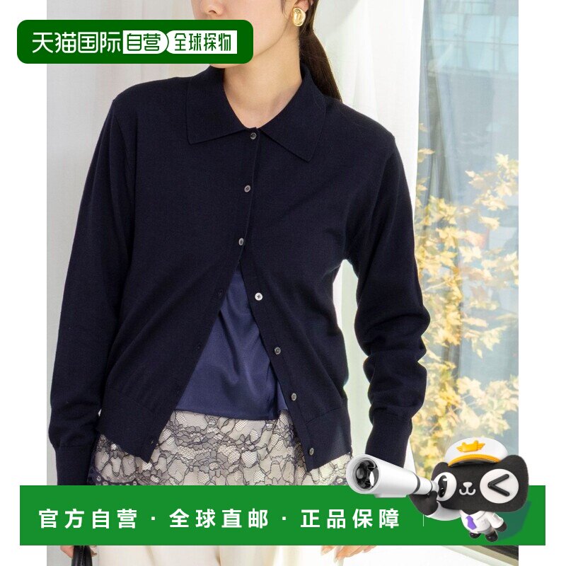 日本直邮NOLLEY'S 女装可手洗下摆蕾丝2WAY垂感衬衫 50035601013