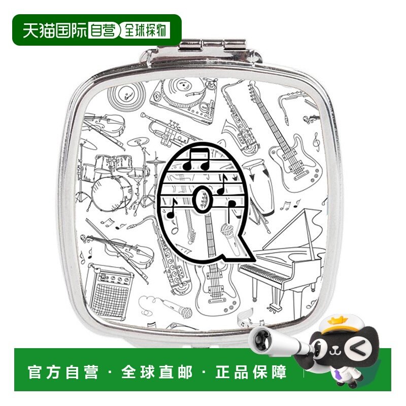 自营 Carolines Treasures CJ2007-QSCM 字母 Q 音符字母紧正品