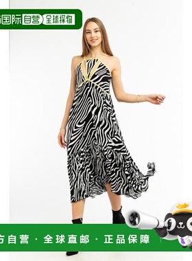 自营Patrizia Pepe Viscose Casual Women's Dress - black 美国