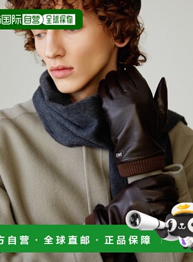 韩国直邮DAKS MEN'S ACCESSORIES 男士手套DCGV3F147W3羊皮