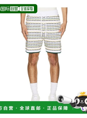 香港直邮Casablanca 男士 褶裥缝线短裤 MSP26KW121001
