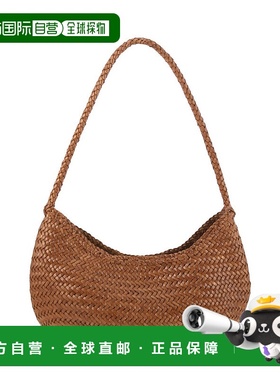 1h可退 香港直邮DRAGON DIFFUSION 女士 NOVA LUNA 编织皮革包包