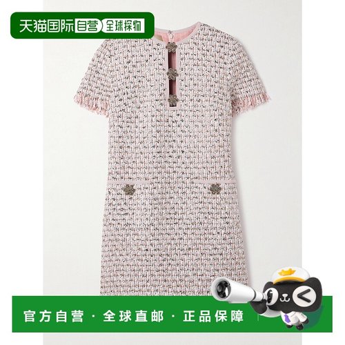 香港直邮Valentino 华伦天奴 女士 刺绣连衣裙 7B3VADW59E5