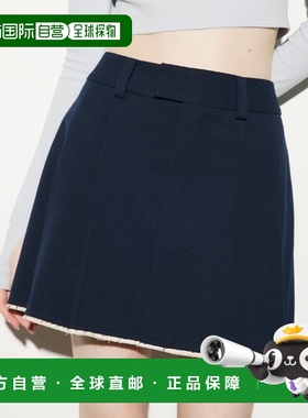 1h可退 日本直邮SLY 女士MICHIXSLY宽褶皱短裙 030HSA010030a字裙