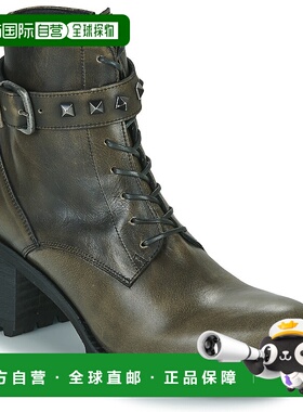 欧洲直邮regard女士时装靴短筒中跟潮流时尚透气百搭稳定支撑女鞋