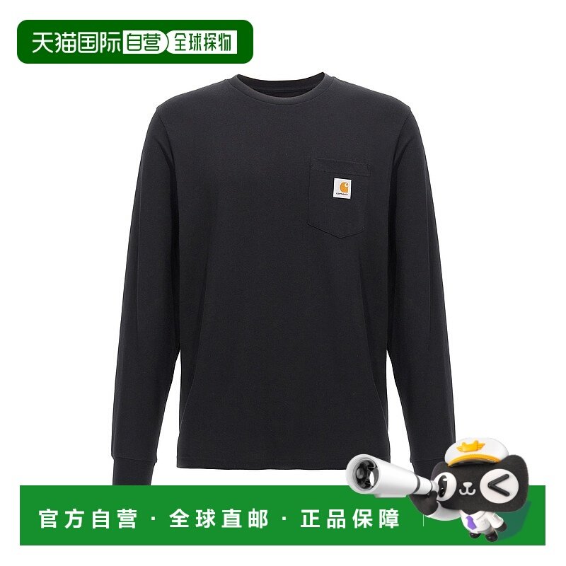 1h可退 香港直邮CARHARTT WIP 男士 'L/S Pocket' T恤 I03043789X,男装,T恤,淘宝优惠券,粉丝福利购,淘宝优惠卷
