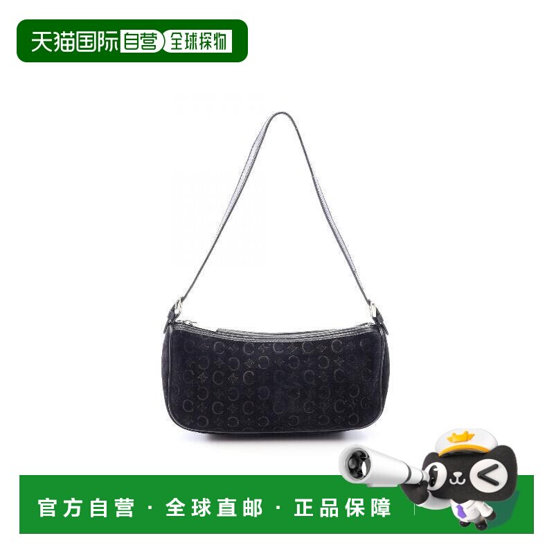 日本直邮中古二奢Celine赛琳女包B级9新Handbag手包帆布手提包黑图片