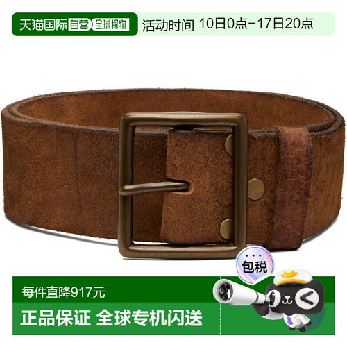 香港直邮ralph lauren rrl 拉夫 劳伦RRL 男士  Distressed皮带