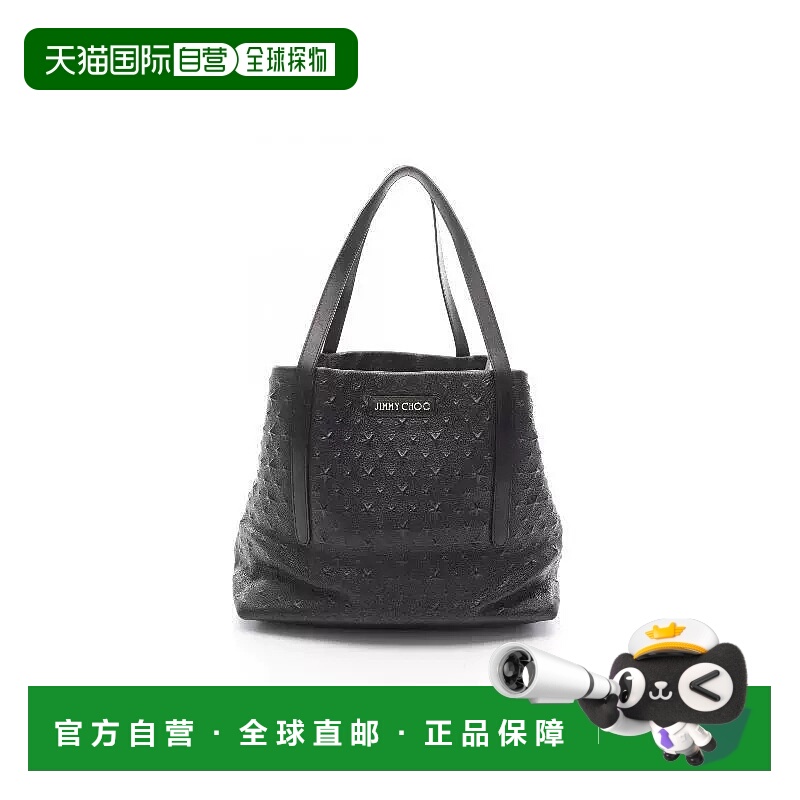 日本直邮中古Jimmy Choo吉米周女包B级9新Tote Bag托特包牛皮托特