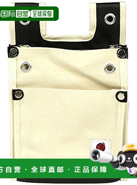 【日本直邮】Sk11藤原产业 工具腰包 帆布 2层穿腰带白色TSH-2DBS