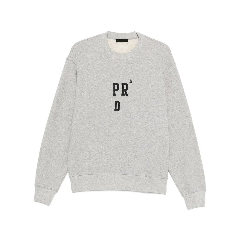 PRADA 男士针织衫 UJL74C170ZSOOOF0031 AW2025 灰色