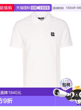 香港直邮BALMAIN 男士T恤 GB085BC87GAB SS2026 白色