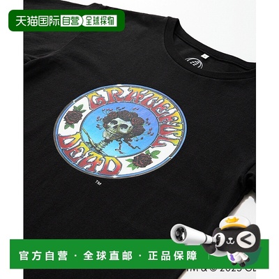 1h可退 日本直邮Wrangler x Grateful Dead 男女同款 全棉宽松T恤