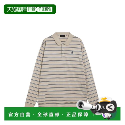 香港直邮PRADA 男士T恤 UJL40DOOO19SJF05HE AW2026 浅棕色