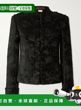 香港直邮1h可退 Chloe 蔻依 女士 天鹅绒提花夹克 CH25AVE18144