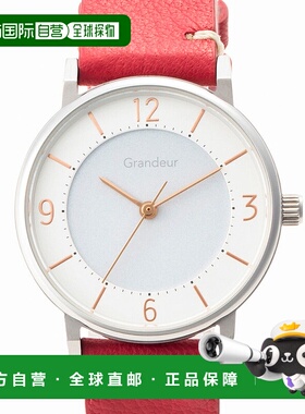 日本直邮GRANDEUR太阳能充电式三针石英表GSW005W3