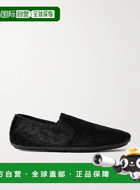 1h可退 香港直邮The Row 女士 圆头乐福鞋 F1562L701 black黑色