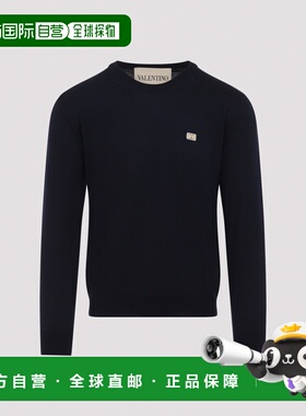 香港直邮VALENTINO 男士针织衫 8V3KC37QBCJ598 SS2026 蓝色