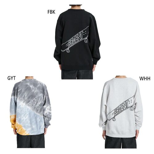日本直邮Element 青少年圆领卫衣 Kick Flipper Crew Youth Sweat
