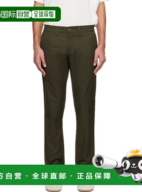 1h可退 香港直邮潮奢 CARHARTT WIP 男士 卡其色 Sid 长裤 I00336