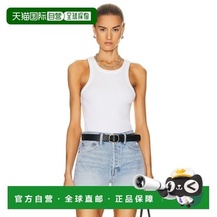 香港直邮AGOLDE 女士 Bailey 背心 A71011260 white白色 舒适时尚