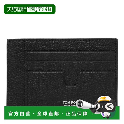 1h可退 香港直邮TOM FORD 男士卡包 Y0397LCL158SNAA CO 黑色 徽