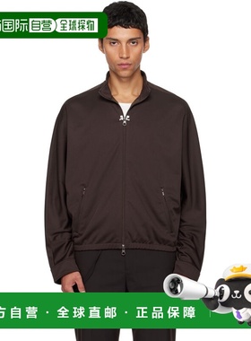 1h可退 香港直邮Courreges 男士 棕色 Interlock Tracksuit 夹克
